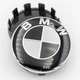 Колпачки (заглушки) в литые диски BMW (БМВ) 56 мм Черно Белые CountryMan - изображение 1