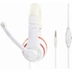 Навушники Gembird MHS-03 White/Red (MHS-03-WTRD) - зображення 2