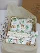Набор пеленок для новорожденных a.l.babybox Косули Белый - изображение 1