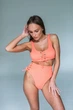 Купальник Viychuk Ocean Жатка XS Корал - зображення 1
