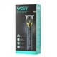 Машинка для стрижки волос профессиональная триммер для бороды VGR V-082 Black - изображение 7