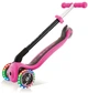 Самокат Globber Go Up Foldable Plus рожевий, колеса з підсвічуванням, 20/50кг, 1+ 3 колеса (643-110) - зображення 2