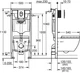 Инсталляция GROHE Solido 39536000 (Rapid SL 38528001) c панелью смыва Arena Cosmopolitan 38844000 + унитаз Euro Ceramic 39328000 Rimless с сиденьем SoftClose 39330000 дюропласт - изображение 7