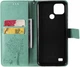 Чохол книжка Pattern для Realme C21Y (кіт та дерево) Turquoise (24856-32) - зображення 3