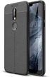 Резиновый бампер Autofocus для Nokia 7.1 под кожу Black (08927-2B) - изображение 1