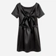 Сукня-футболка коротка літня жіноча H&M 0483661_черн 38 Чорна (KZ2000001249352_KAY2000001249352_LD2000001249352) - зображення 2