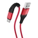 Кабель HOCO COOL DATA CABLE X38 TYPE C Червоний (zx-7436) - изображение 1