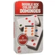 Настольная игра домино Double six color dot dominoes 28 штук (AL-222) - зображення 4