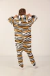Піжама Кигуруми Kigurumi Тигрова Кішка Для Дітей І Підлітків Різнобарвний 145-155 див. (1037/1) - зображення 3