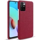 Защитный чехол KSQ Cloth Style для Xiaomi Redmi 10 / 10 (2022) / 10 Prime - Red - изображение 1