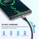 Дата кабель USB 2.0 AM to USB-C 1.0m US288 Aluminum Braid Black Ugreen (60126) - изображение 2