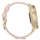 Смарт-часы Garmin vivomove Style, S/E EU, Light Gold, Blush Pink, Nylon (010-02240-22) - изображение 4