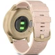 Смарт-часы Garmin vivomove Style, S/E EU, Light Gold, Blush Pink, Nylon (010-02240-22) - изображение 6