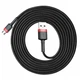 Кабель USB Baseus Cafule MicroUSB 1.5A 2m, Red+Black (CAMKLF-C91) - изображение 2
