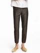 Брюки женские H&M 0547783_зол.цв 36 Черные (KZ2000001244609_KAY2000001244609_LD2000001244609) - изображение 1