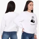 Свитшот женский Леон Киллер (Leon) (8771-1451) Белый XS - изображение 2