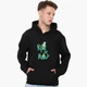 Худі чоловічий Рік Санчез і Морті Сміт Рік і Морті (Rick Sanchez and Morty Smith Rick and Morty) (9225-2939-3) Чорний L - зображення 2