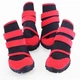 Обувь для собак DogClub BigDog XS (4,5*5,6 см) Red - изображение 6