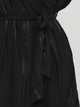 Платье на запах короткое летнее женское Monki 607409 XS Черное (KAY2000001256138) - изображение 5