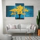 Модульна картина з трьох частин Настільний Store Gold Tree 141x90 см (MK322025) - зображення 5