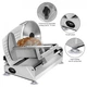 Компактная ломтерезка / слайсер Clatronic (MA 3585) Pro Sliver - изображение 6