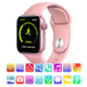 Смарт-годинник Smart watch M26 Pro, 44mm Pink ( бездротова зарядка, сповіщення, дзвінки, голос виклик) - зображення 1