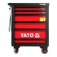 Тележка инструментальная с инструментом 177 предметов YATO YT-5530 - изображение 2