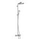 Душова система Hansgrohe Crometta S 240 1jet Showerpipe для ванни, хром (27320000) - зображення 3