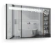 Зеркало в ванную IP67 с подсветкой Smart Mirror сенсорное Salerno SK 120х90см влагостойкое - изображение 1