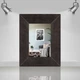 Фоторамка деревянная 10х15 багет: DL4304-06 Серый (антибликовое стекло 2мм, двп) EmojiFrame - изображение 3