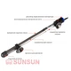 Обогреватель SunSun JRB 500 W с терморегулятором для аквариума до 500 л - изображение 2