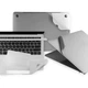 Набір захисних плівок на корпус COTEetCI Fuselage Film Set Silver для MacBook Air 13" A2179/A2337 2020 (MB1095-TS) - зображення 1