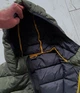 Мужской пуховик CMP MAN JACKET FIX HOOD 31K2657-F959 50 (L) зеленый (11810023) - изображение 4