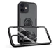 Чехол Primolux Ring Magnetic Stand для Apple iPhone 12 Mini - Black - зображення 1