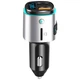 FM-трансмиттер U&P BC41 Bluetooth 5.0 / microSD / QC 3.0 / RGB Black/Silver (HG-BC41-BS) - изображение 3