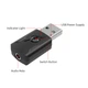 Аудіо адаптер Bluetooth 5.0 U&P M136 Black (HG-M136-BK) - зображення 5