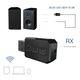 Аудіо адаптер Bluetooth 5.0 із мікрофоном U&P RT02 Black (HG-RT02-BK) - зображення 7