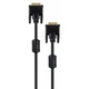 Кабель мультимедійний DVI to DVI 24+1pin 1.8 m Vinga (VCPDCDVIMM1.8BK) - зображення 3