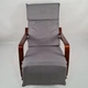 Крісло гойдалка Avko ARC001 Walnut Grey - зображення 5