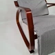 Крісло гойдалка Avko ARC001 Walnut Grey - зображення 7