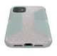 Чехол противоударный с антимикробным покрытием Speck Presidio Grip Glitter Б.У. для Iphone 11 (6.1") Whitestone Grey Blue - Б/У - изображение 3