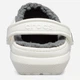 Женские кроксы утепленные Crocs Jibbitz Classic Lined Clog 203591-10M 36-37 (M4/W6) 22 см White Grey (191448251298_8888888848590) - изображение 3