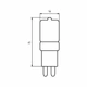 Світлодіодна LED Лампа капсульна EUROLAMP G9 3W G9 4000K (2452) - зображення 3