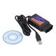 Автосканер диагностический адаптер OBD2 USB ELM327 v1.5 Pic18F25K80 + FTDI Elm Electronics - изображение 1