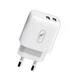 Зарядное устройство SkyDolphin SC22EB (2USB, 2.1A) White (MZP-000161) - изображение 1