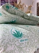 Антиалергенна Ковдра Casablanket Aloe Vera 150X210см Білий - зображення 5
