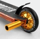 Самокат трюковый Best Scooter Огонь HIC-система, Пеги , алюминиевый диск и дека с Принтом , колёса d=110мм, ширина руля - 60 см - изображение 3