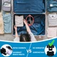 Полнолицевая панорамная L/XL Снорклинг Маска для плаванья VelaSport 1.0 на все лицо для купания ныряния мономаска с трубкой и клапаном с креплением для экшн камеры детские и взрослые Black Pink - изображение 7