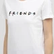 Футболка KLik Print Friends женская белая размер M 281121 - изображение 2