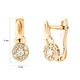 Серьги детские Diamant С2502 (546390) - изображение 2